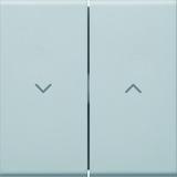 tehalit.WA Klawisze symbol  strzałki  do łącznika żaluzjowego PC-ABS l.alu