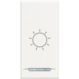 AXOLUTE MYHOME - KLAWISZ ''ŚWIATŁO'' 1M BIAŁY, HD4915BA, Bticino