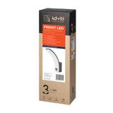 Oprawa ogrodowa LED z czujnikiem ruchu 20W 1800lm IP65 4000K funkcja przyciemnienia sza AD-OP-6204GL