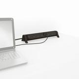 PRZEDŁUŻACZ PREMIUM, OBROTOWY, 6X2P+Z, Z PRZEWODEM 1.5 METRA 3X1.0 MM2 - CZARNY/GRAFITOWY, Legrand