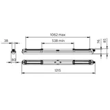 Oprawa hermetyczna Coreline WT120C G2 28,5W 3700lm IP65 3000K barwa ciepła LED37S/830 PSU 120cm 5 la 9,11402E+11 PHILIPS