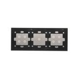Simon 54 Touch Panel dotykowy S54 Touch 3 moduły 4 pola dotykowe + 1 pole dotykowe + 4 pola dotykowe srebrna mgła DSTR3414/71 KONTAKT