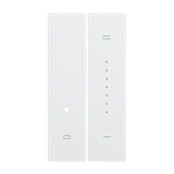 LIVING NOW - KLAWISZ DO ŚCIEMNIACZA K4410/K4411 - 2 MODUŁY - BIEL, Bticino
