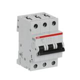 S203M-D2 Wyłącznik nadprądowy 10kA 3P D2A 2CDS273001R0021 ABB