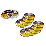 Tarcza tnąca do metalu 115 x 1.0 x 22.2 mm, 41 A60-T-BF, INOX, 10 szt.