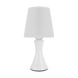 Lampka stołowa POLINA E14 WHITE