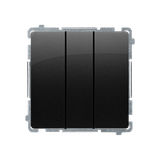Simon BASIC WMUL-020xx3-Y011 Przycisk potrójny (moduł) 10AX, 250V , szybkozł