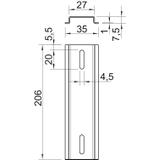 2069 T250 GTP, Szyna uniwersalna