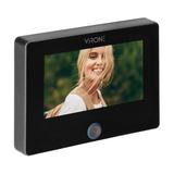 Elektroniczny wizjer do drzwi 4,3 HD z WiFi + Tuya z funkcją nagrywania na kartę microSD czujniki DV