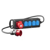 RS-P gumowany 4x2P+Z, 3P+N+Z  32A z przewodem i wtyką 5P/32A