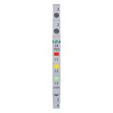 Lampka kontrolna zasilania 1/3S 3xLED CZERWONA/ŻÓŁTA/ZIELONA LK-703K F&F