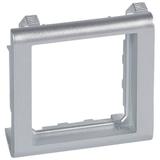 Mosaic Uchwyt Do Wąskich Ścianek 2 Moduł Aluminium Do Nr. Ref. 0800 11 080295 LEGRAND
