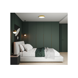 OPRAWA SUFITOWA ABIES, 3558, AC220-240V, 50/60Hz, 1*E27, IP20, POJEDYNCZA, ZŁOTA