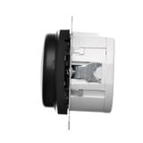 Simon 54 Ściemniacz obrotowy dwubiegunowy do LED ściemnialnych 230V 5-215W czarny *Wymagana instalac