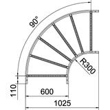 LB 90 660 R3 A2 Łuk 90°