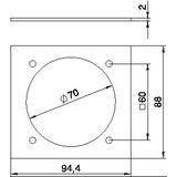 T12L/P7S, PŁYTKA MONTAŻOWA
