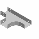 Trójnik korytka 100x100mm Grubość 1,50 mm TKZP100H100 311010 BAKS