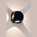 Nowodvorski kinkiet zewnętrzny LED Patras 4x1W 255lm 3000K czarny 9115