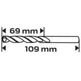 Wiertło do metalu HSS-TiN, 7.0 mm