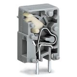 złączka przepustowa do p.drukowanych szara raster 7,5 mm