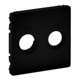 VALENA LIFE - PLAKIETKA GNIAZDA TV-SAT CZARNA