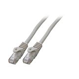 Patchcord RJ45 U/UTP kat. 6 LSZH CCA szary 0,5m