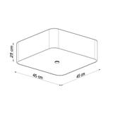 Sollux Plafon LOKKO 45 biały SL.0775