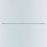 BERKER B.IQ Przycisk podwójny standard aluminium 75162094 HAGER