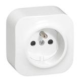 Forix IP20 Gniazdo Pojedyncze 16A 250V Białe 782417 LEGRAND