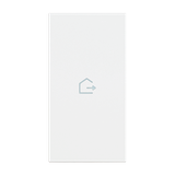 LIVING NOW 'MY HOME' - KLAWISZ Z SYMBOLEM  WYJŚCIE  - 2 MODUŁY - BIEL, Bticino