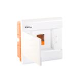 Rozdzielnica podtynkowa 1x8 IP40 SRp-8/B (N+PE) 2.12 OPATÓWEK