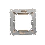Simon Basic Adapter (przejściówka) na osprzęt standardu 45 × 45 mm. Montaż do puszki na łapki i wkręty beż BMA45M/12 KONTAKT