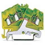 złączka PE 3-przewodowa 2,5 mm2 żółto-zielona