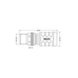 terminator M12 PROFIBUS WAGO