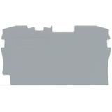 Ścianka końcowa szara TOPJOBS 2004‑1291 /25szt./ WAGO