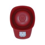 SY Base-LX-W/RF/R1 + SY/R1/E VDS G2 Sygnalizator Optyczno-Akustyczny Symphoni LX Ścienny czerwona ob