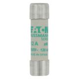 CYLINDRICAL FUSE 10 x 38 12A AM 500V AC Wkładka cylindryczna 10 x 38mm 12A AM 500V AC C10M12 EATON