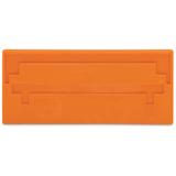 ścianka rozdzielająca pomarańczowa