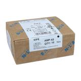 63A 690V IEC AC BS88 HIGH SPEED FUSE Wkładka szybka 63A AC 690V DC 500V BS88 19x77 mm aR, 63FE EATON