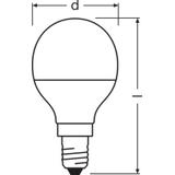 Lampa LED PARATHOM non-dim Classic P40 plastik 4,9W 827 E14