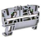 ESH-EFC.4 Złączka sprężynowa 4 mm2 PUSH-IN (szara)