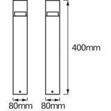 ENDURA STYLE CRYSTAL 40CM 4.5W ST LEDV Oprawa zewnętrzna