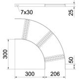 SLB 90 42 200 A2 Łuk 90°