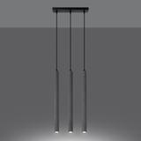 Sollux Lampa wisząca PASTELO 3L beton SL.1272