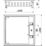 GES9-3S U 9011, Kaseta zasilająca
