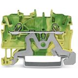 TOPJOBS złączka 2-przewodowa 1,0mm2 żółto-zielona