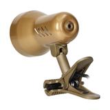 Dalla lampa biurkowa z klipsem 40W E27 stal + tworzywo złota DL-10/C ORNO