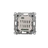 Simon 54 Grupowy sterownik roletowy do przewodowego sterowania DEZ1L.01/.. czarny