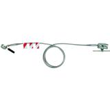 Uziemiacz 70 mm2 o dł. 12000 mm Al, z zaciskami do szyn