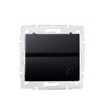 LOGI 02-1230-142 cm Gniazdo z uziemieniem IP44 Schuko LOGI 02-1230-142 cm śrubowy kolor czarny mat K 33613 KANLUX
